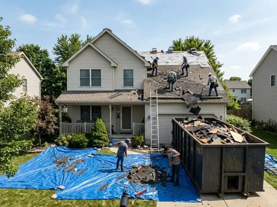 roof-replacement-debris-remova-004 — frequently asked questions, Cheapest Dumpster Rentals in Mahomet, IL